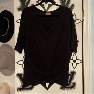 Black Piko Top